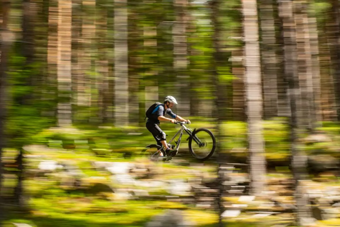 quality mountain bike descent